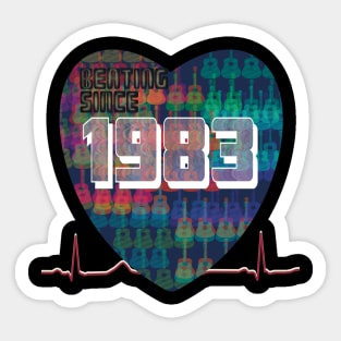 1983 - Heart Beating Since Sticker